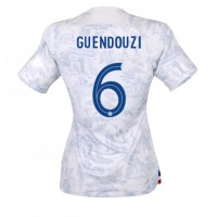 Dres Francuska Matteo Guendouzi #6 Gostujuci za Žensko SP 2022 Kratak Rukav